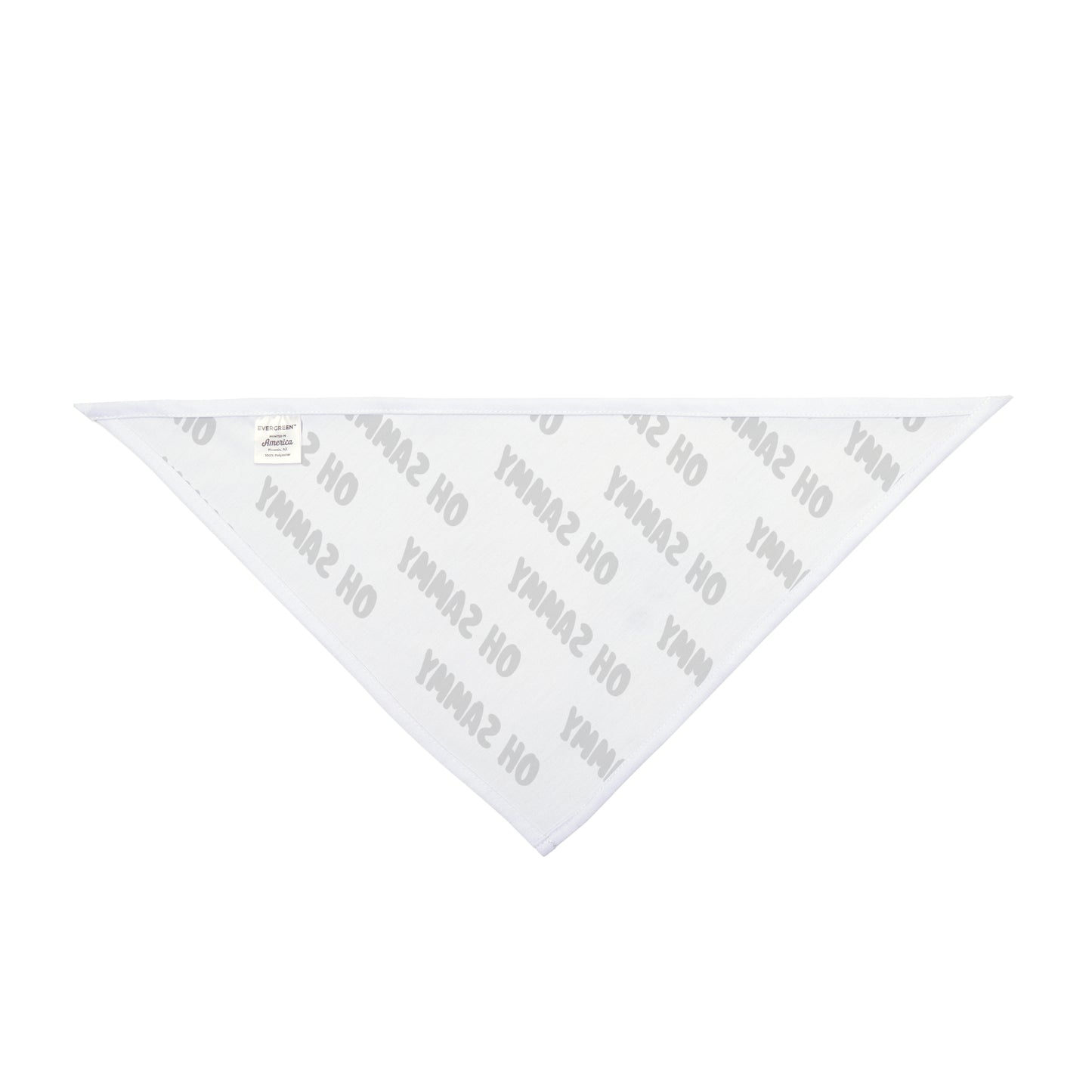 Oh Sammy Logo Pet Bandana