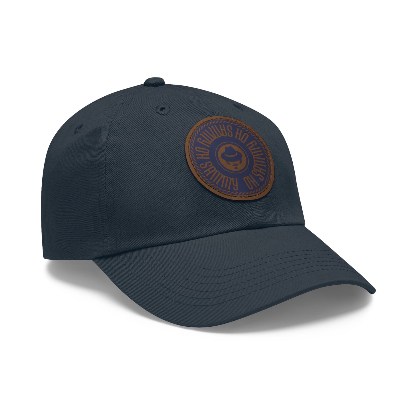 Official Oh Sammy Dad Hat with Leather Patch (Round)