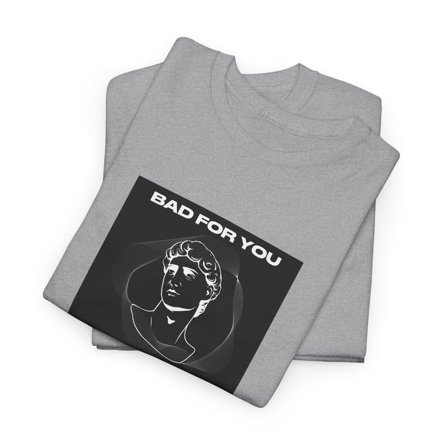 Oh Sammy BAD FOR YOU -Album cover art Unisex Heavy Cotton Tee