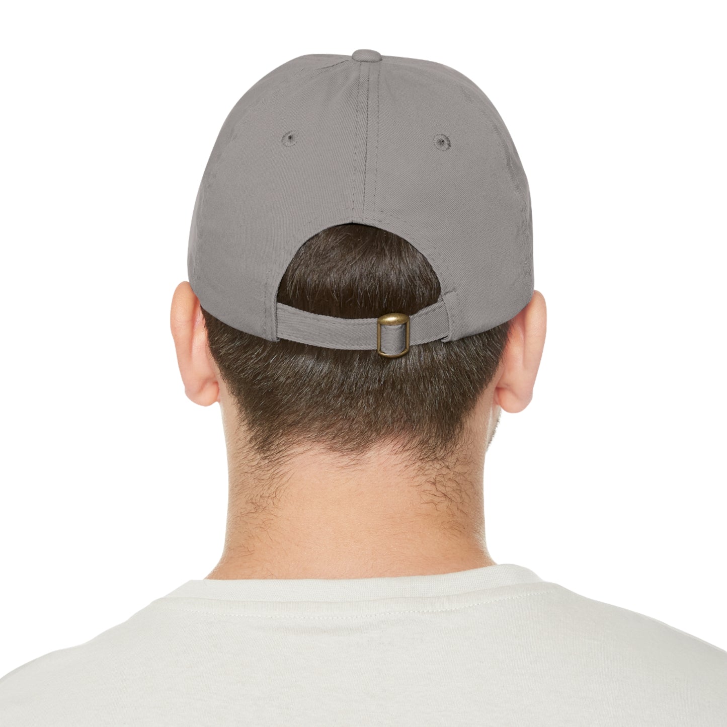 Oh Sammy CALLS ME FRIEND smiley Face Dad Hat w/ Leather Patch (Round)