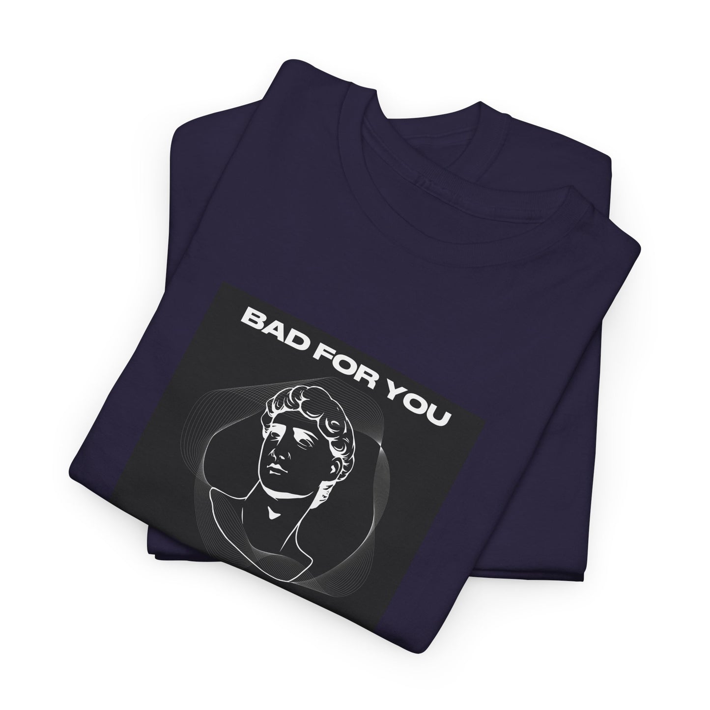Oh Sammy BAD FOR YOU -Album cover art Unisex Heavy Cotton Tee