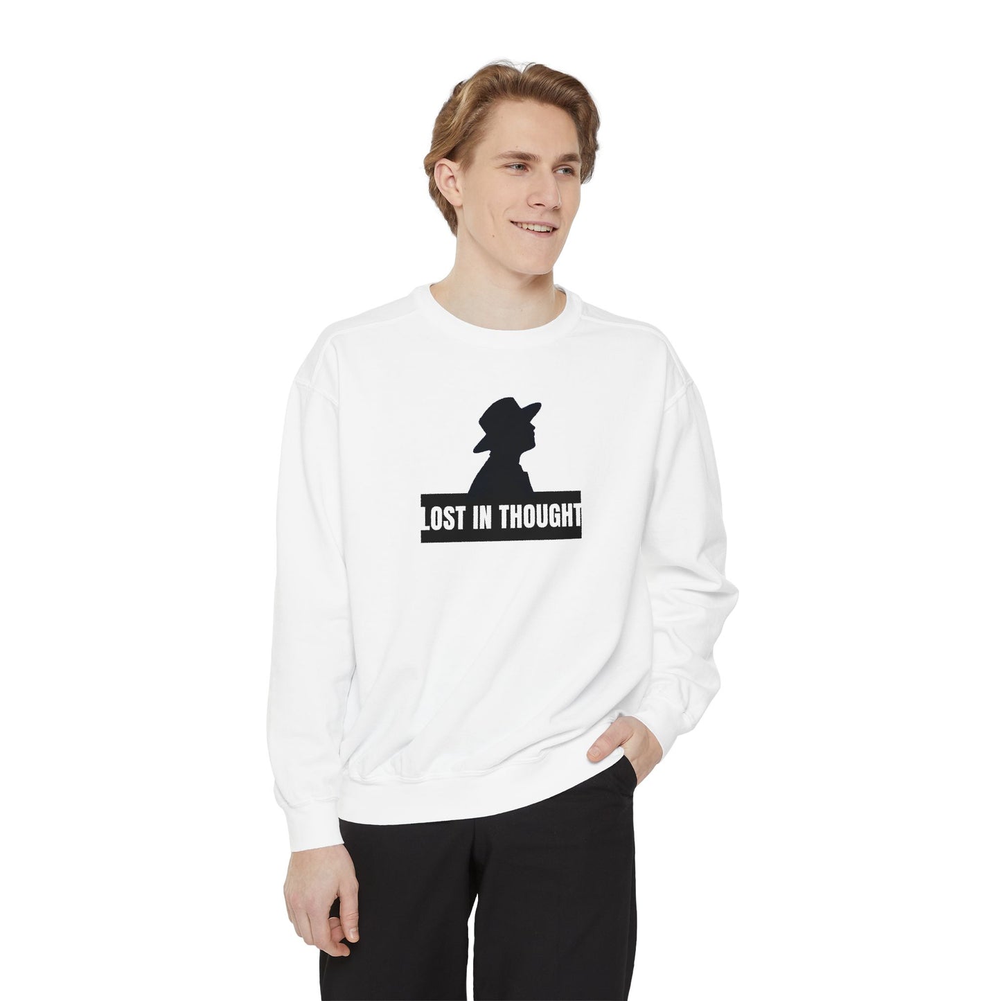 Oh Sammy LOST IN THOUGHT Unisex Garment-Dyed Sweatshirt