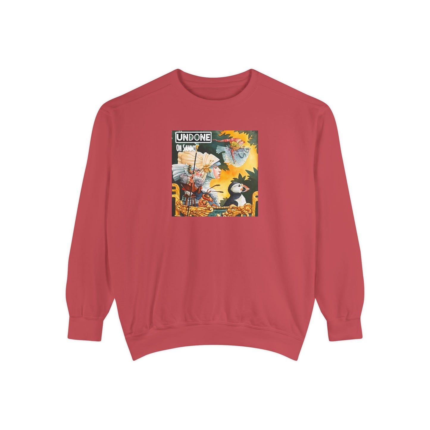 Oh Sammy UNDONE Unisex Garment-Dyed Sweatshirt