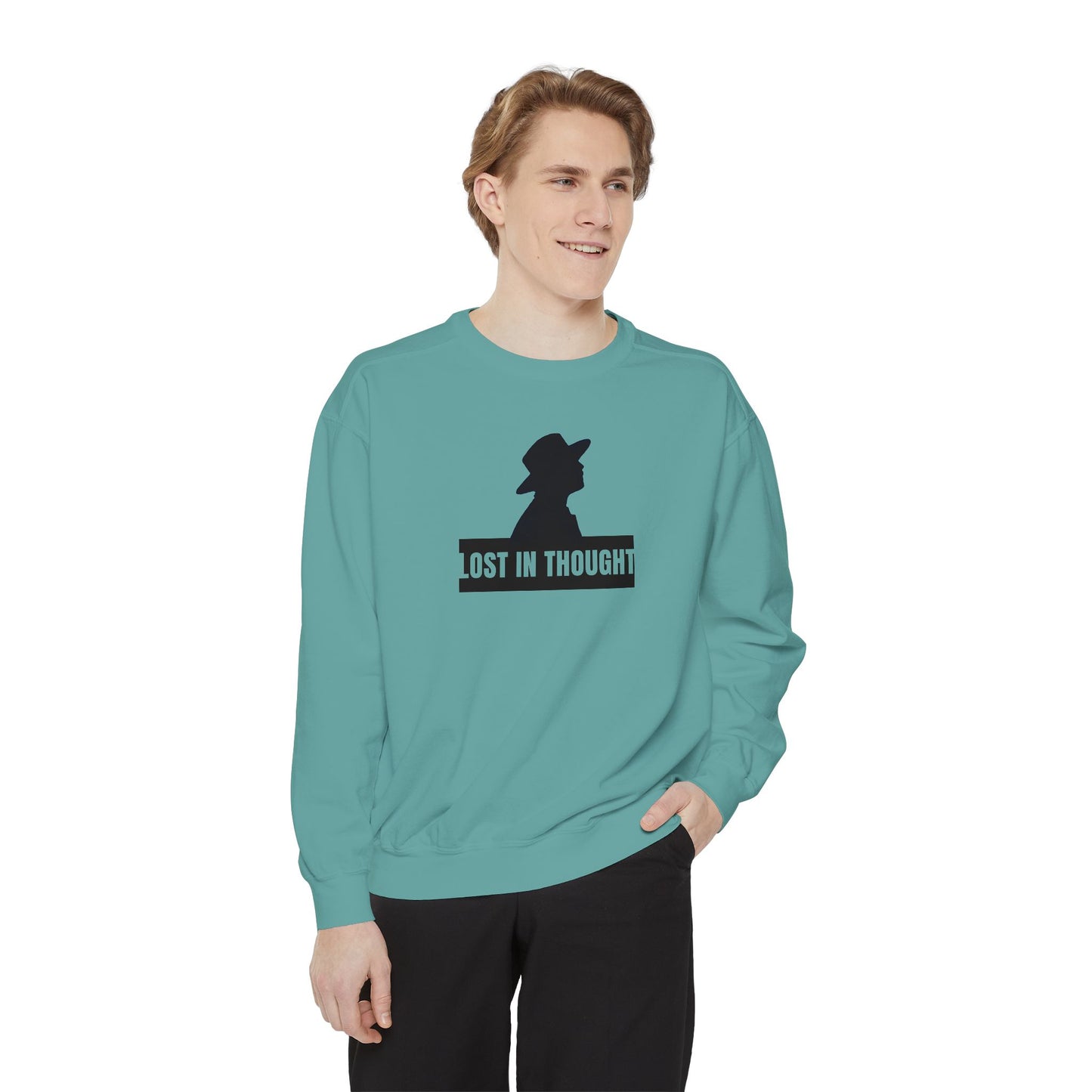 Oh Sammy LOST IN THOUGHT Unisex Garment-Dyed Sweatshirt