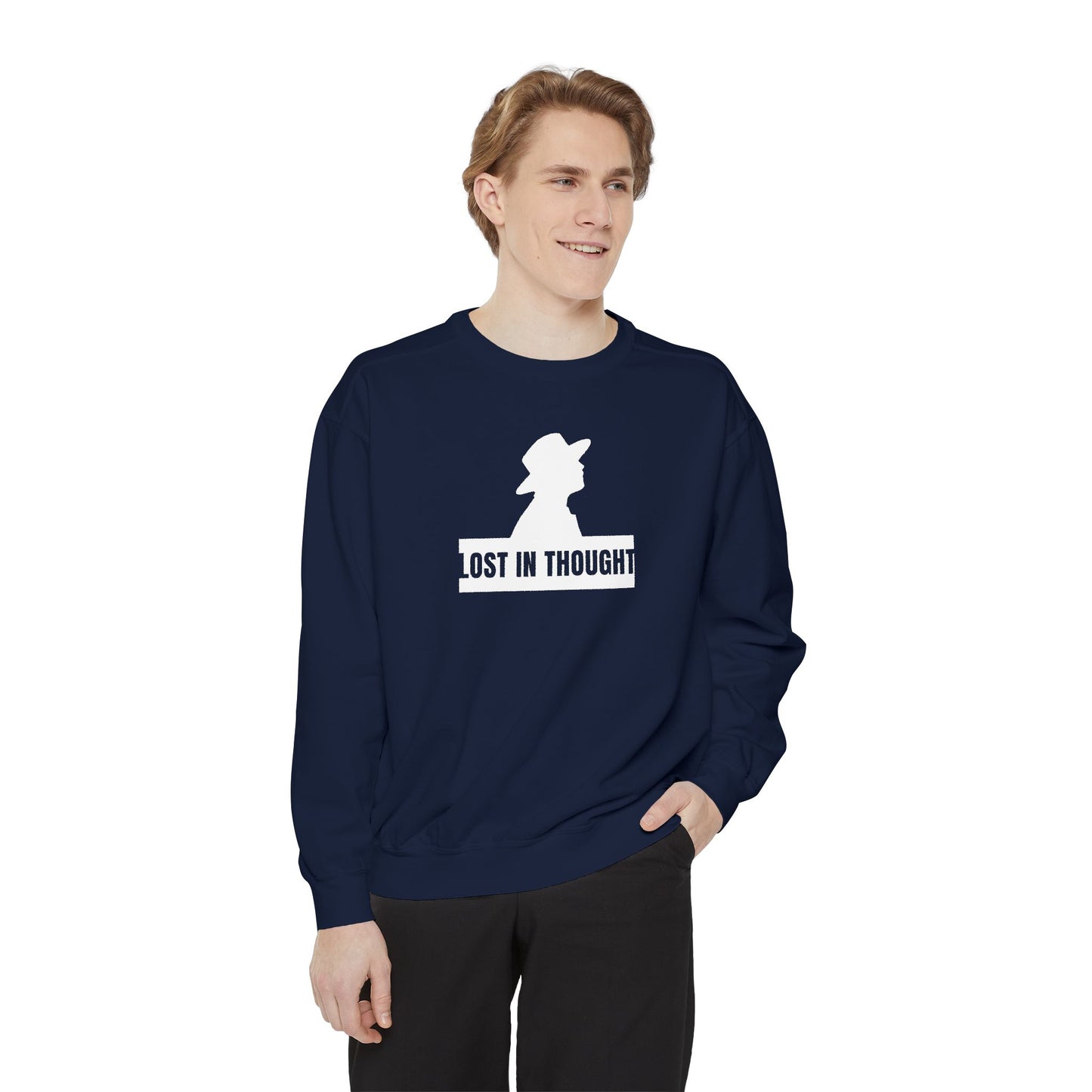 Oh Sammy LOST IN THOUGHT Unisex Garment-Dyed Sweatshirt