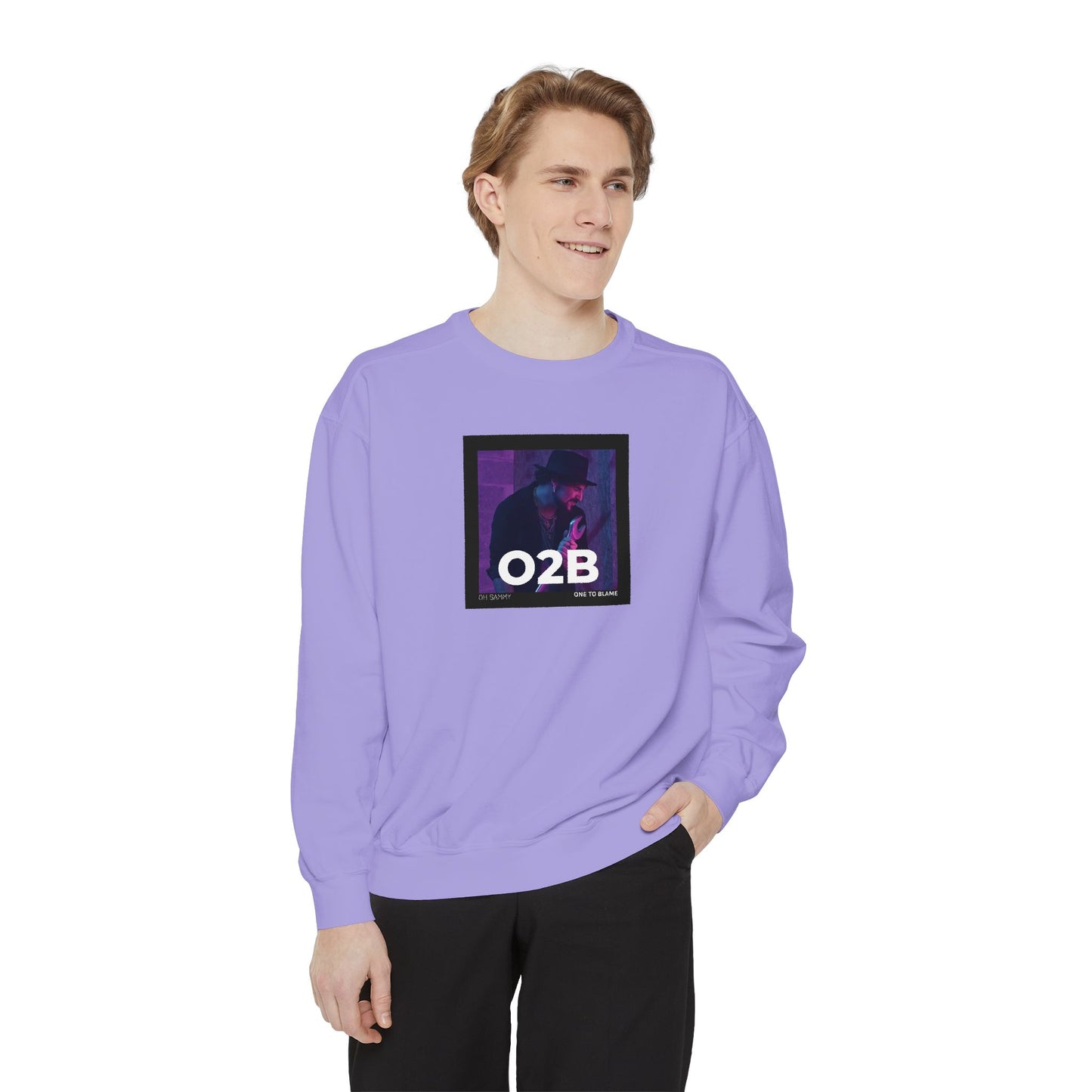 Oh Sammy ONE TO BLAME Garment-Dyed Sweatshirt