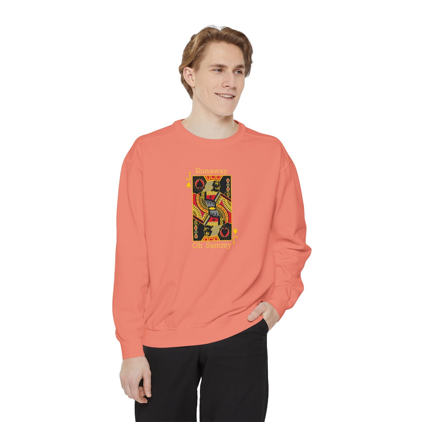 Oh Sammy RUNAWAY Unisex Garment-Dyed Sweatshirt