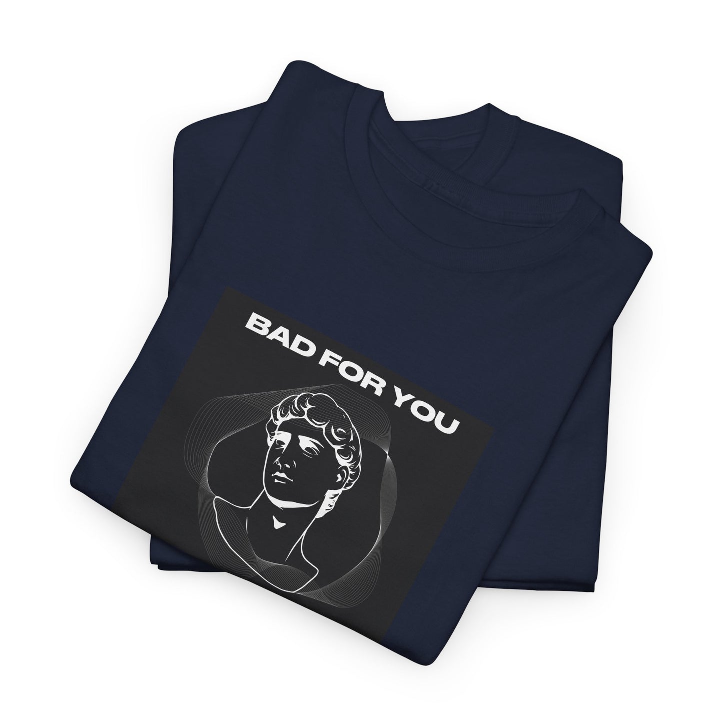 Oh Sammy BAD FOR YOU -Album cover art Unisex Heavy Cotton Tee