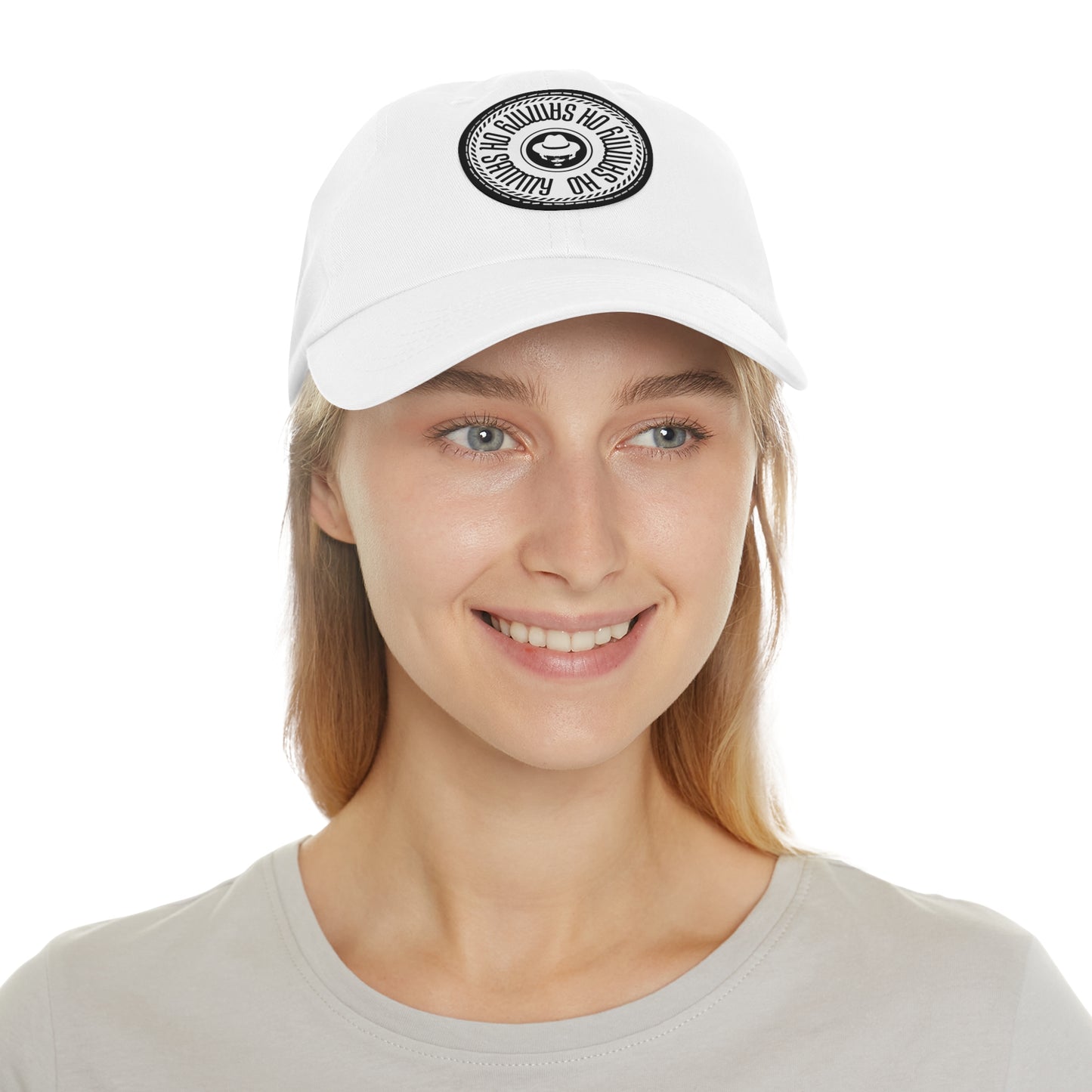 Official Oh Sammy Dad Hat with Leather Patch (Round)