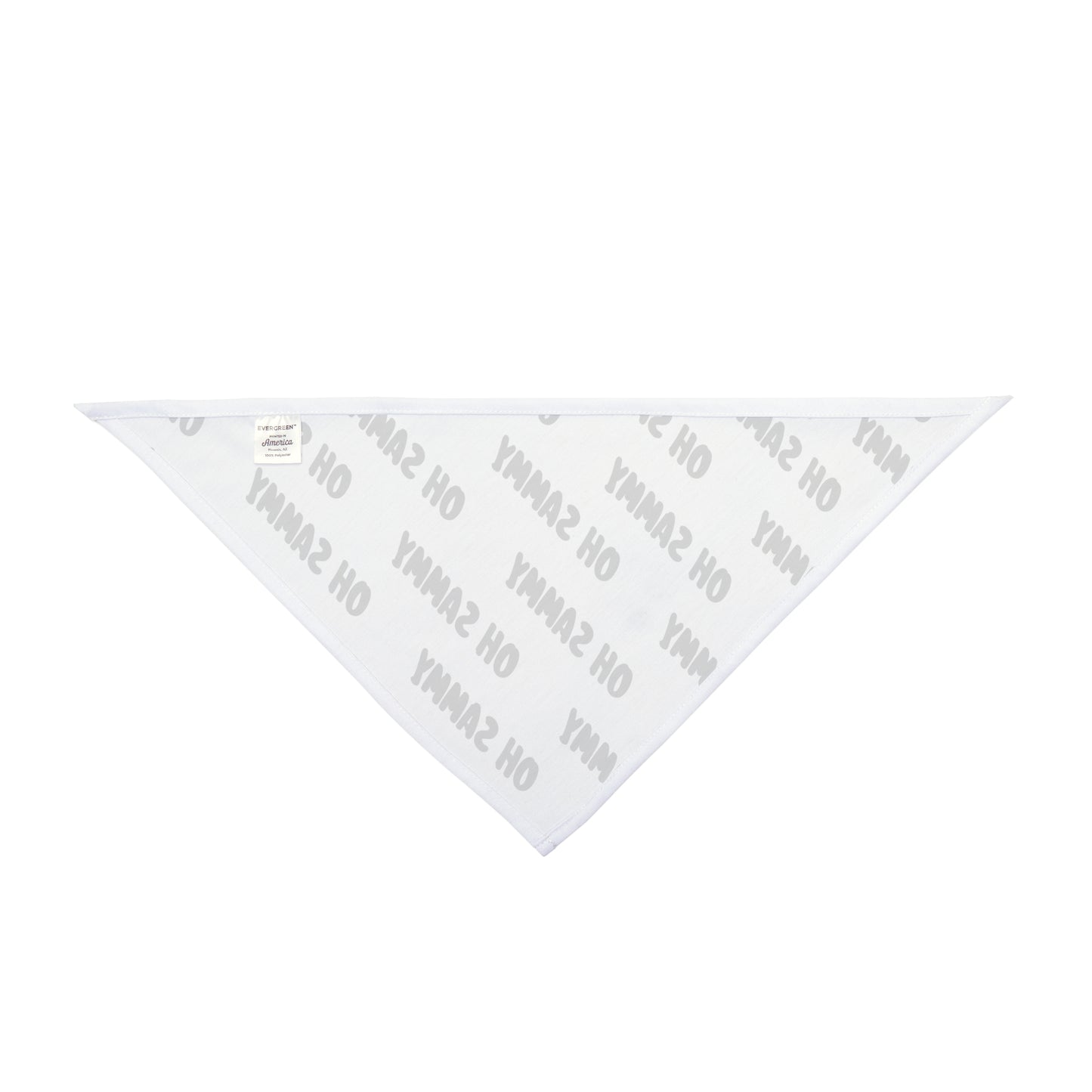 Oh Sammy Logo Pet Bandana