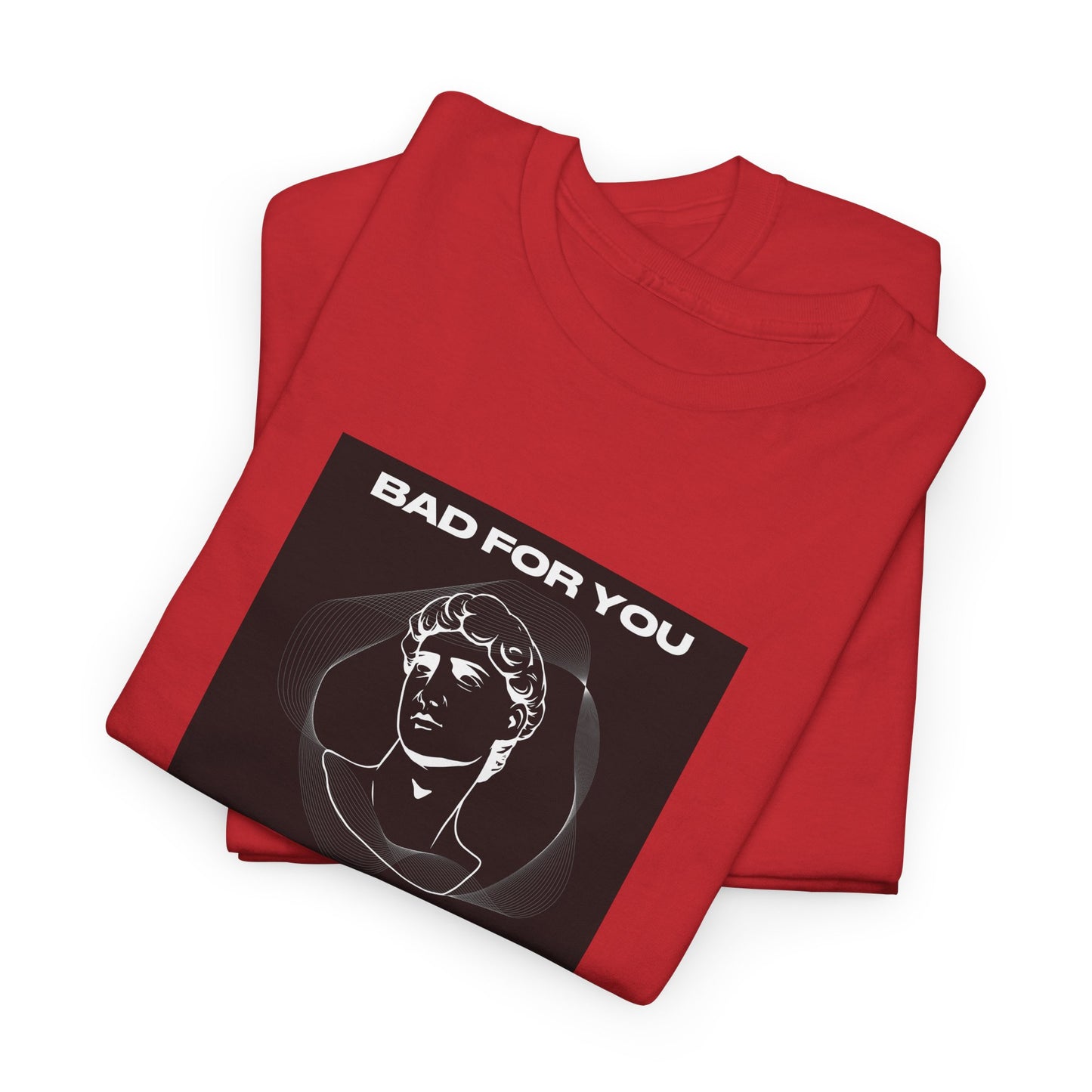 Oh Sammy BAD FOR YOU -Album cover art Unisex Heavy Cotton Tee