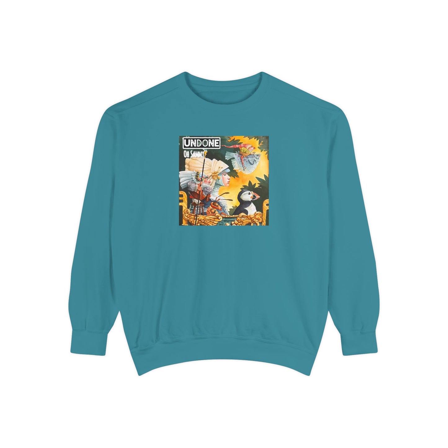 Oh Sammy UNDONE Unisex Garment-Dyed Sweatshirt