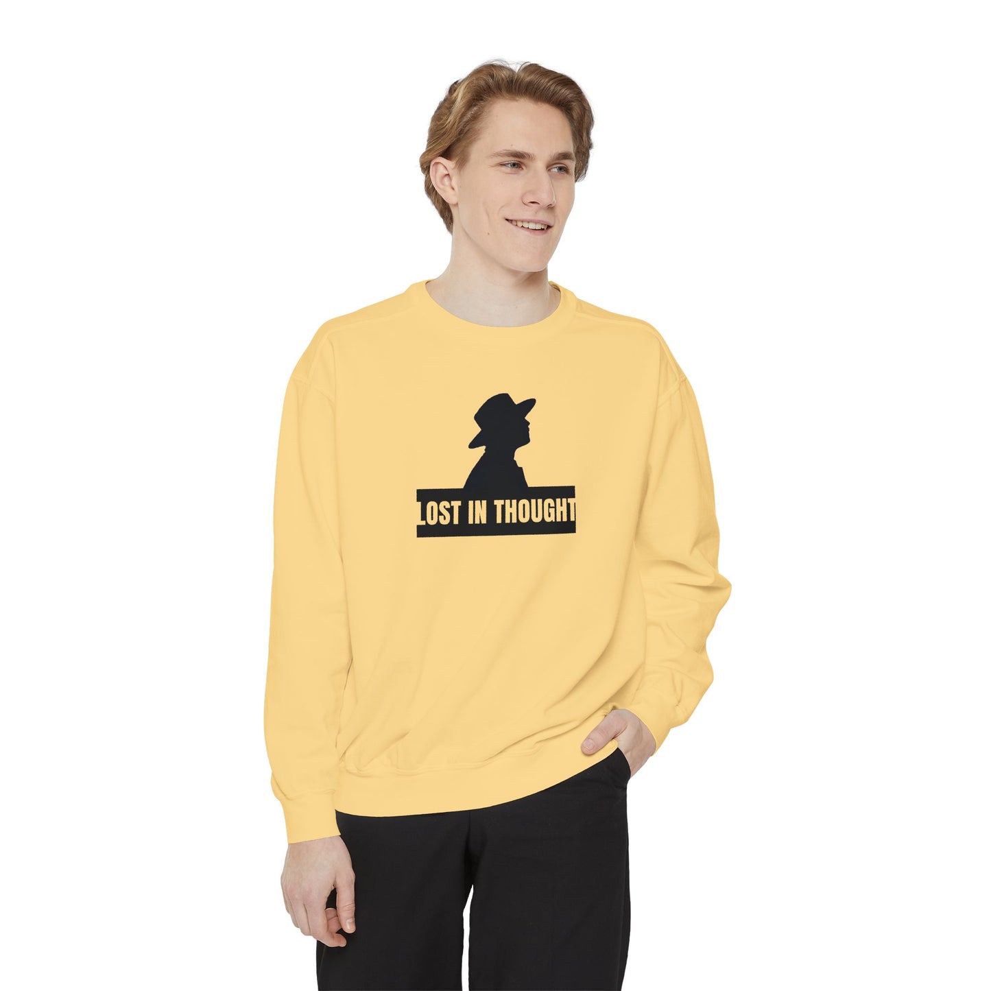 Oh Sammy LOST IN THOUGHT Unisex Garment-Dyed Sweatshirt
