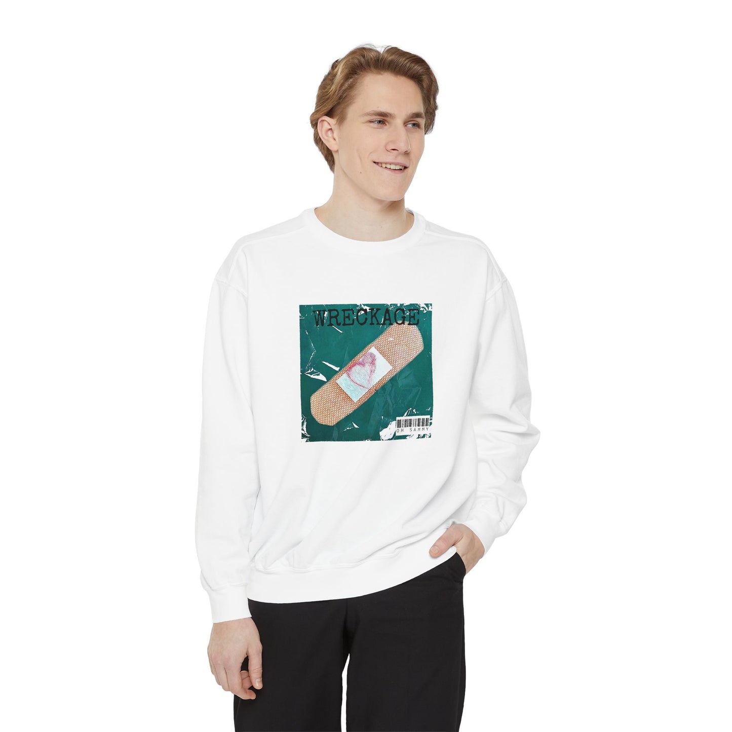 Oh Sammy WRECKAGE Unisex Garment-Dyed Sweatshirt