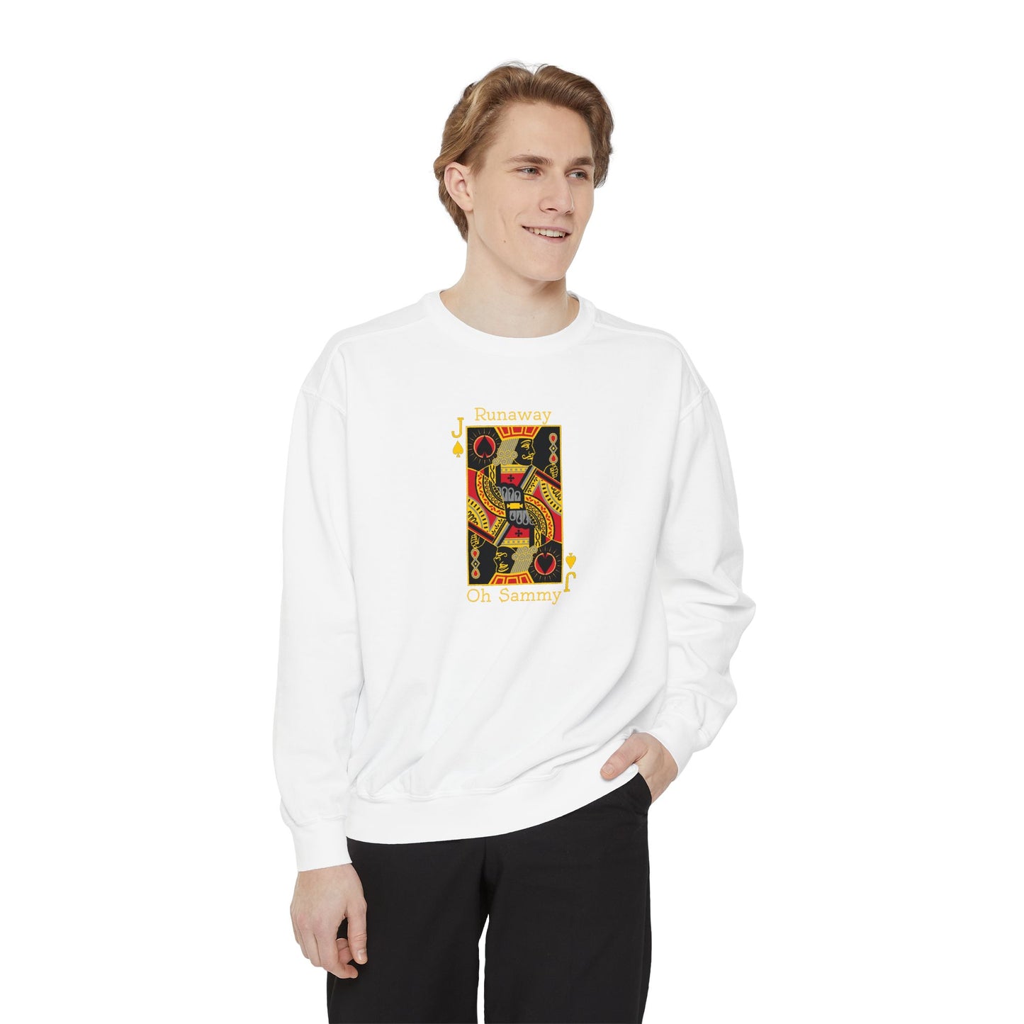 Oh Sammy RUNAWAY Unisex Garment-Dyed Sweatshirt