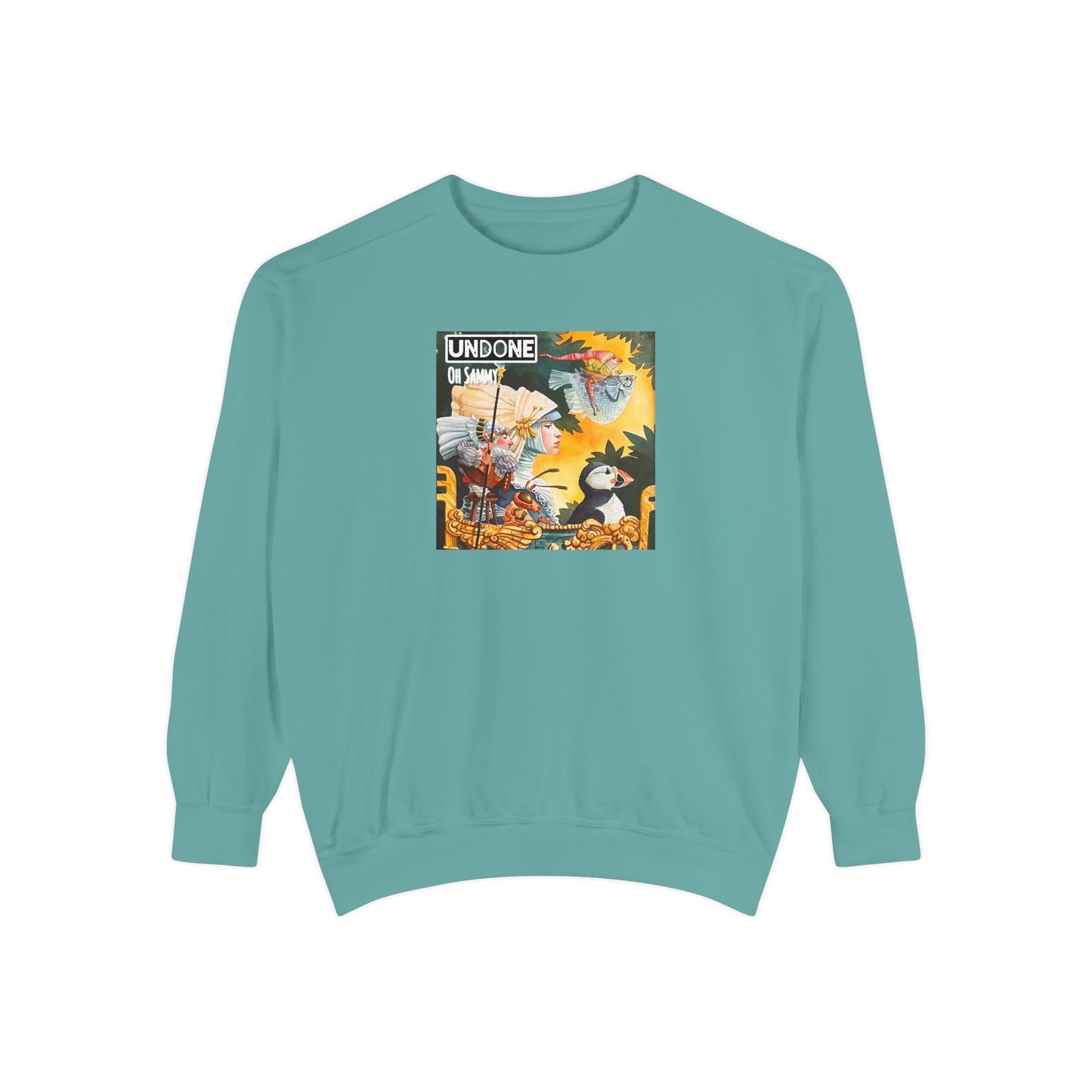 Oh Sammy UNDONE Unisex Garment-Dyed Sweatshirt