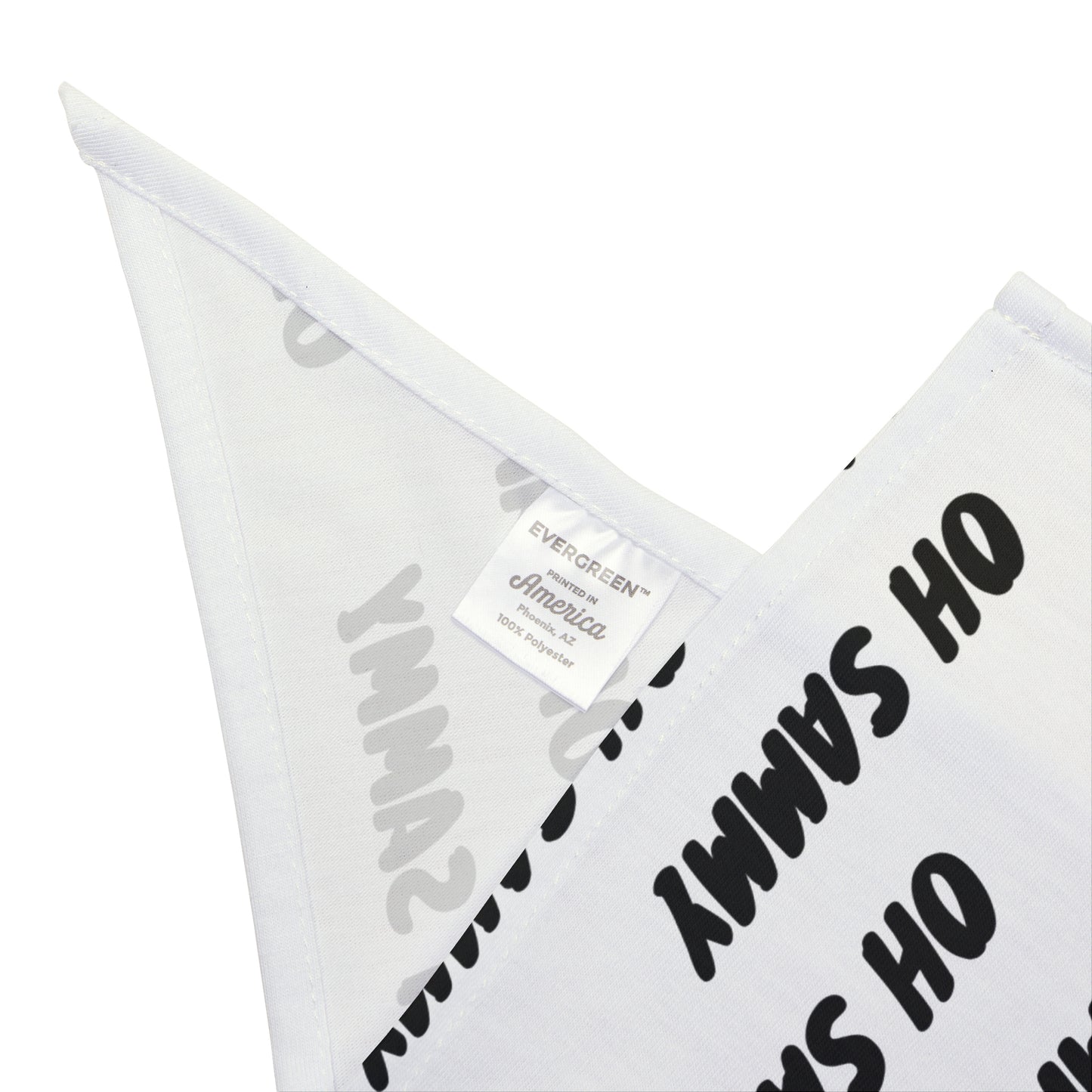 Oh Sammy Logo Pet Bandana