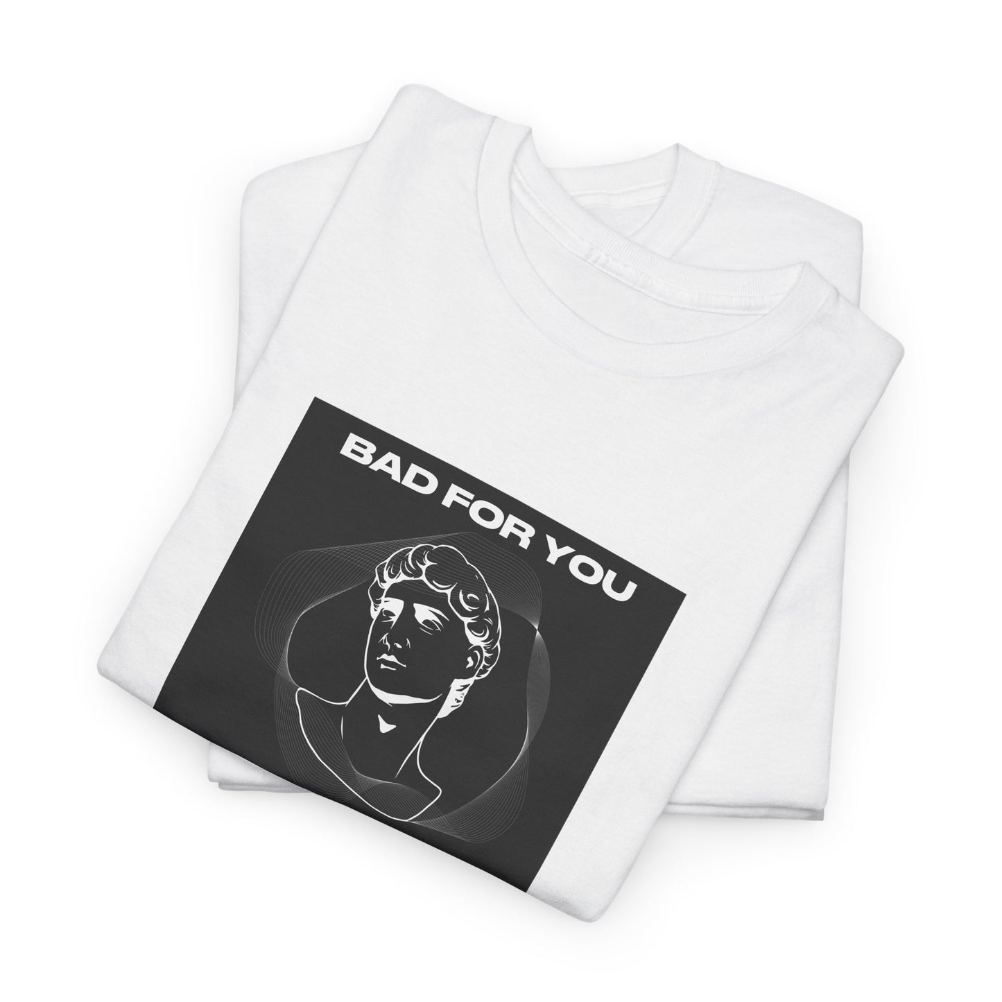 Oh Sammy BAD FOR YOU -Album cover art Unisex Heavy Cotton Tee
