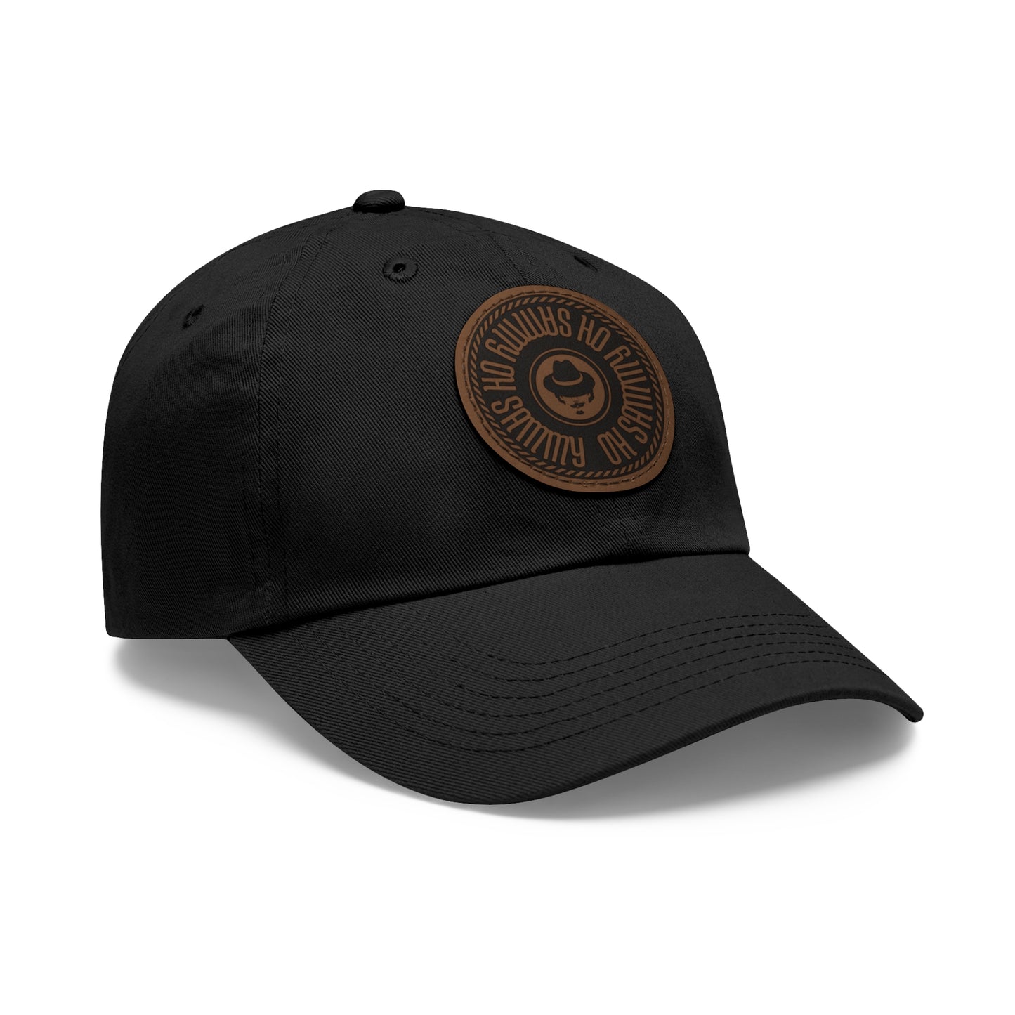 Official Oh Sammy Dad Hat with Leather Patch (Round)