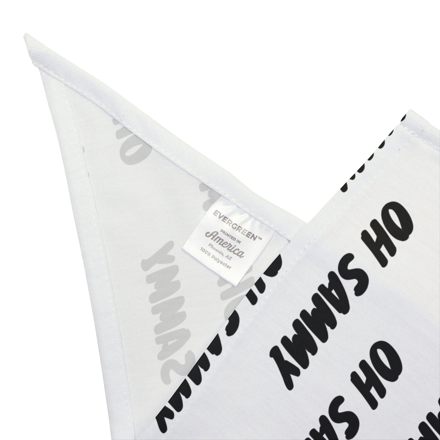 Oh Sammy Logo Pet Bandana