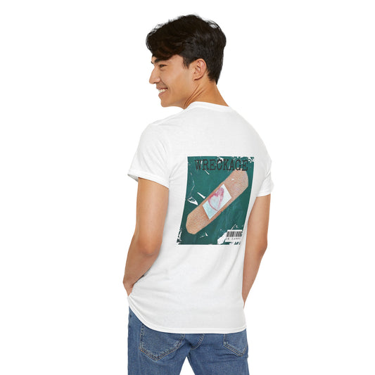 Oh Sammy WRECKAGE Album Cover Unisex Crew Neck Cotton Tee