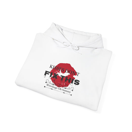 Oh Sammy WRECKAGE “Kisses Don’t Fix This” Cotton Blend™ Hoodie